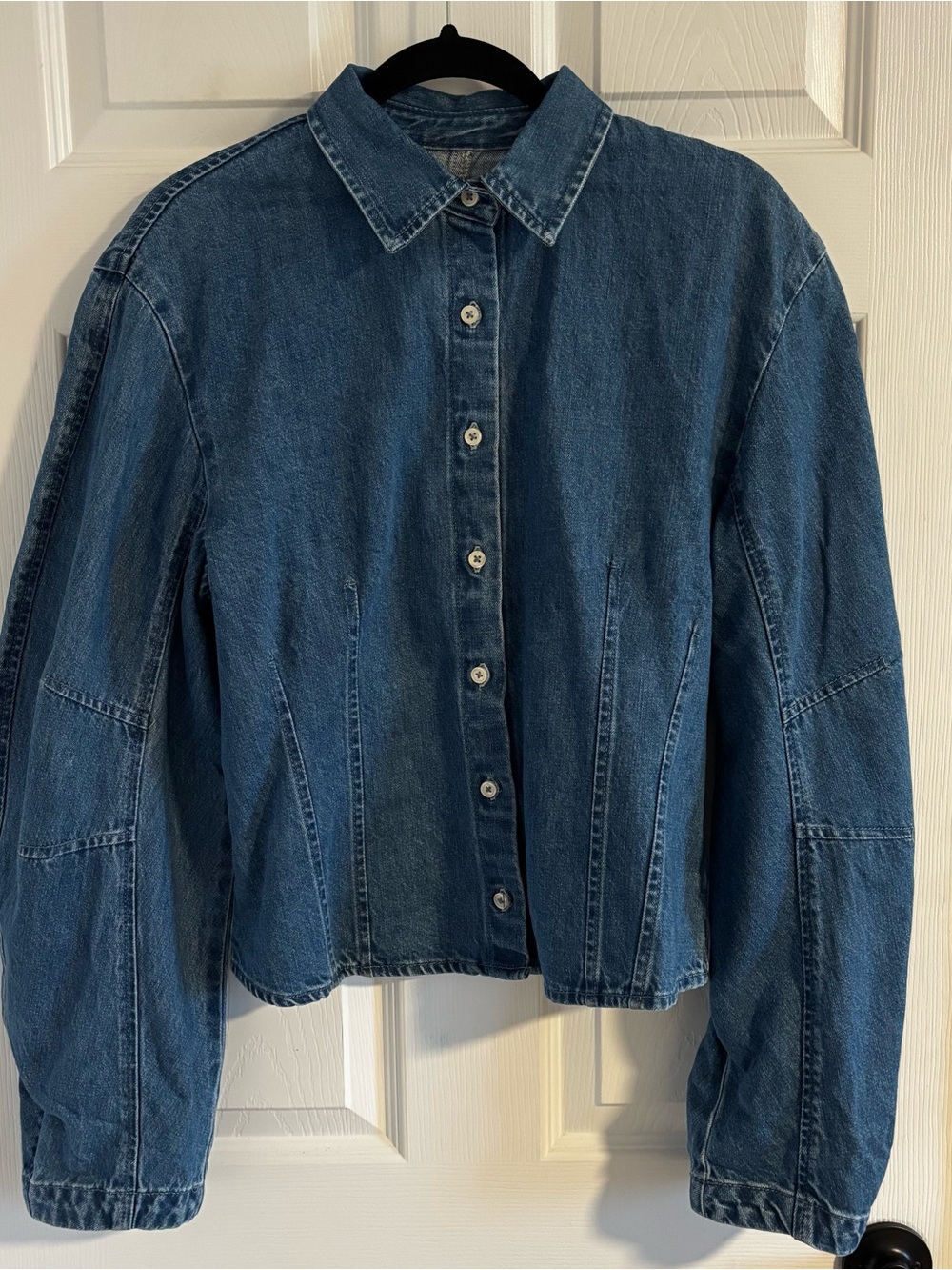 GAP Indigo Denim Button-Up Women's Jacket